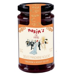 Mandarin & Nougat jam - 260g-Ancienne collection-Maxim's shop