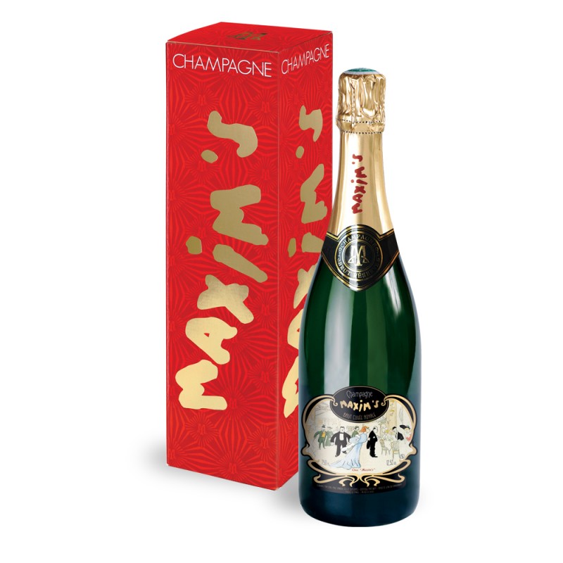 Etui de champagne brut Maxim's - Champagne -Maxim's shop