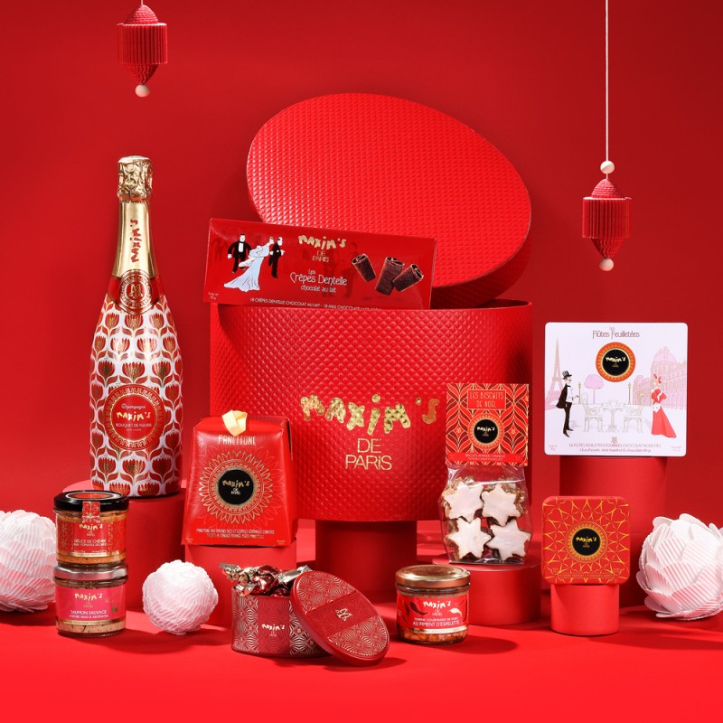 Gift-box “Tourbillons”-Gift-Baskets-Maxim's shop