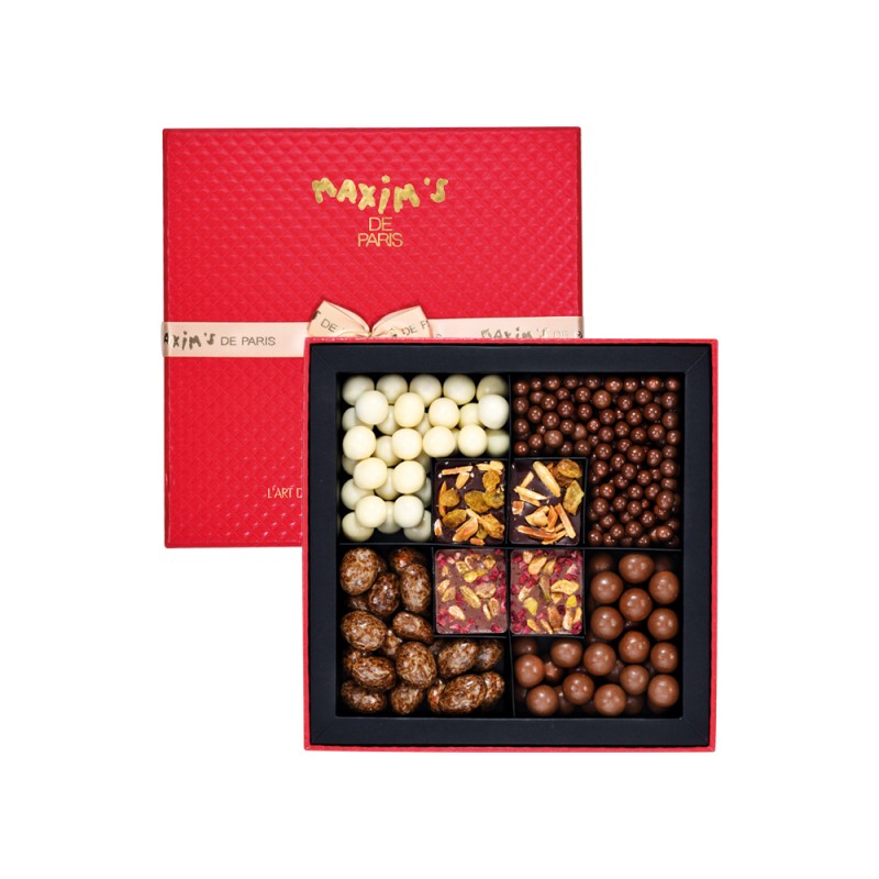 Square Box - Chocolate Delights-Christmas Collection-Maxim's shop